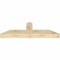 Ekena Millwork Portland Rough Sawn Timber Gable Bracket, Douglas Fir, 60"W x 17"H x 6"D x 6"F, 7/12 Pitch GBW060X17X0606POR00RDF - alternate 4